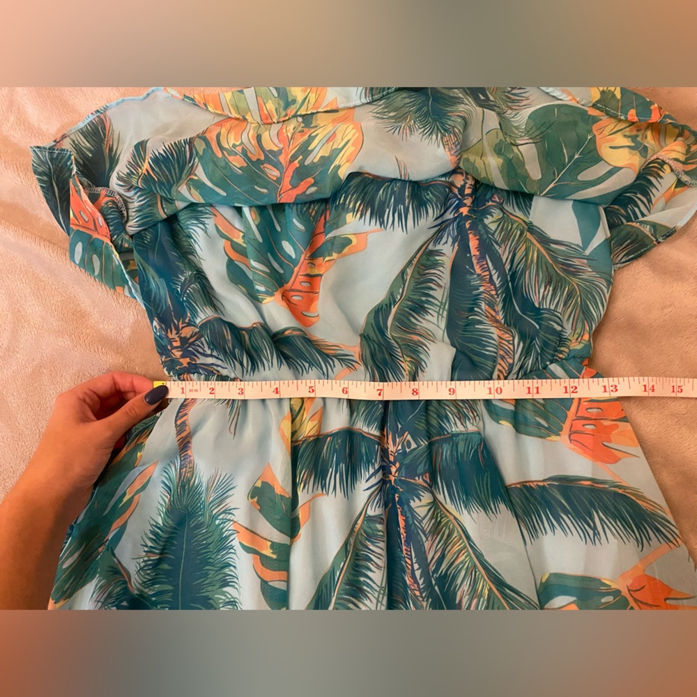 Aakaa Tropical Print Maxi Dress - Picture 7 of 7